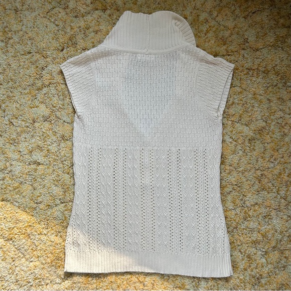 Cream White Knit Sweater Top - Picture 3 of 5